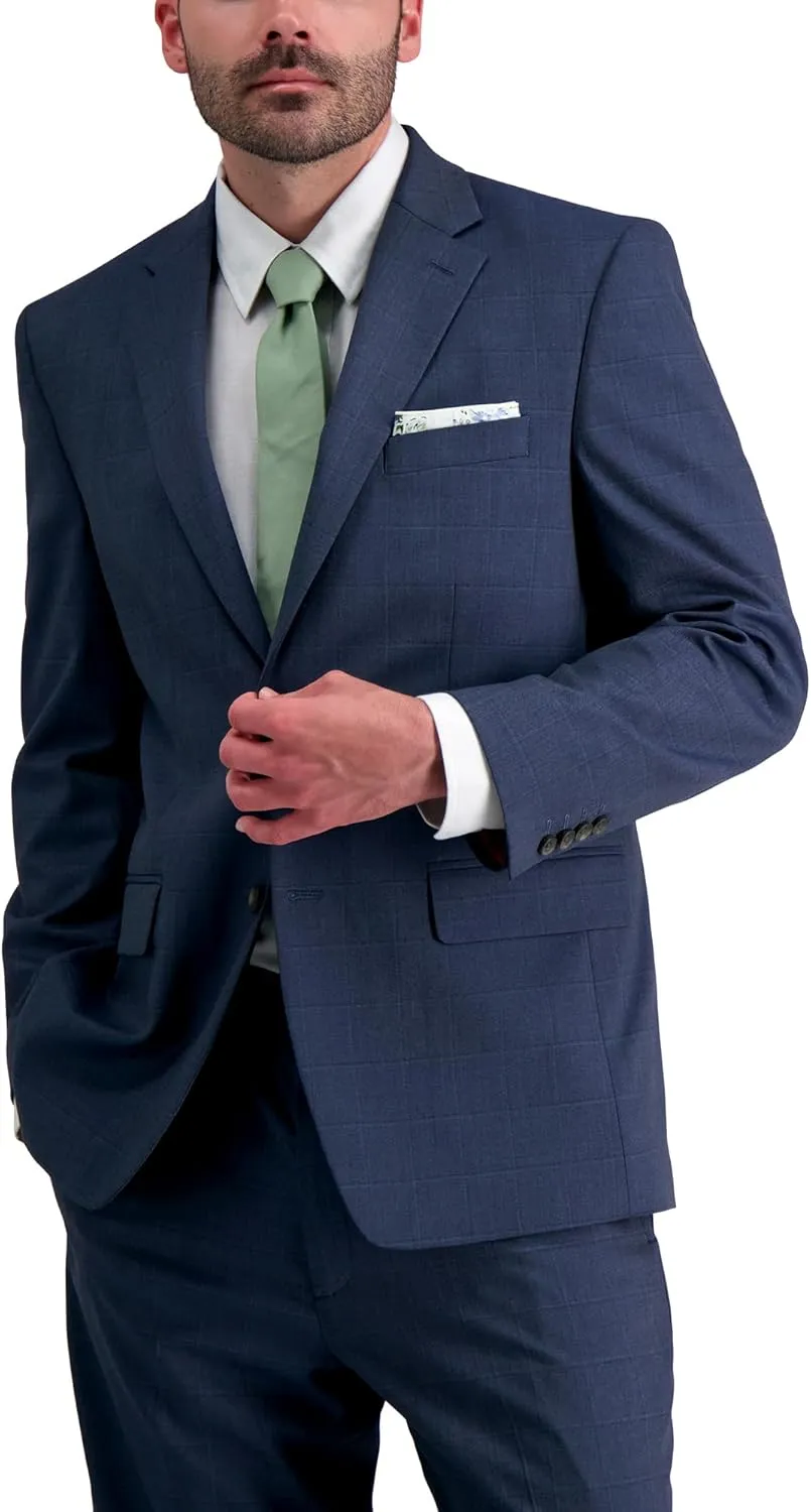 Haggar Men's JMH Premium Stretch Classic Fit Suit Separates - Pants & Jackets