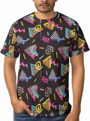 Men's 80s 90s Shirts Retro Vintage Disco Outfit 80s 90s Party Costume