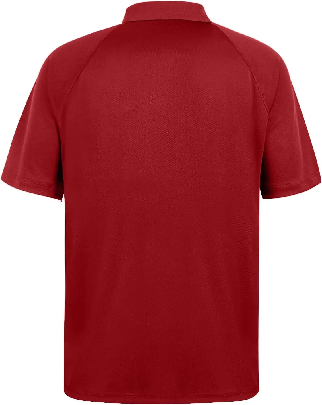 Mens Moisture Wicking Golf Polo Shirts UPF 50  Short Sleeve Shirt M-5XL
