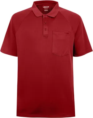 Mens Moisture Wicking Golf Polo Shirts UPF 50  Short Sleeve Shirt M-5XL