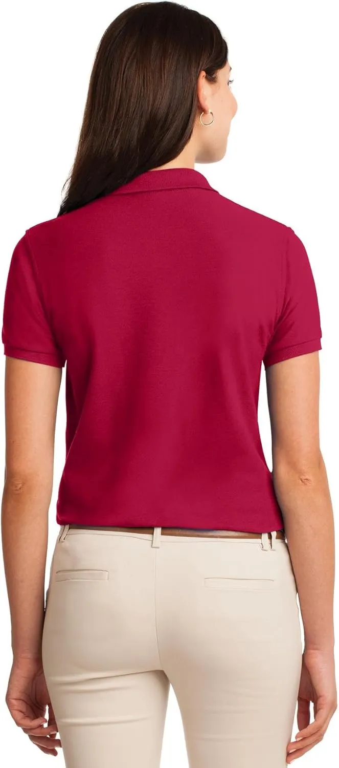 Port Authority Ladies Silk Touch Polo